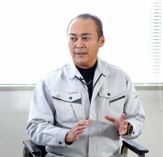 株式会社上垣組 代表取締役専務 杉本昇